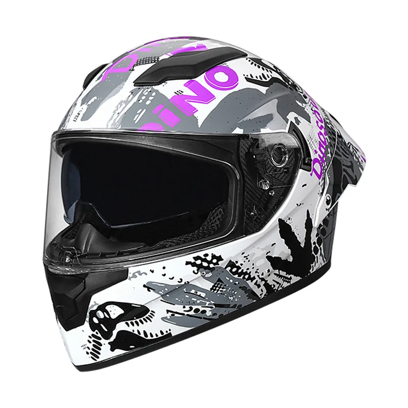 KQD-700 Dinosaur White / Purple