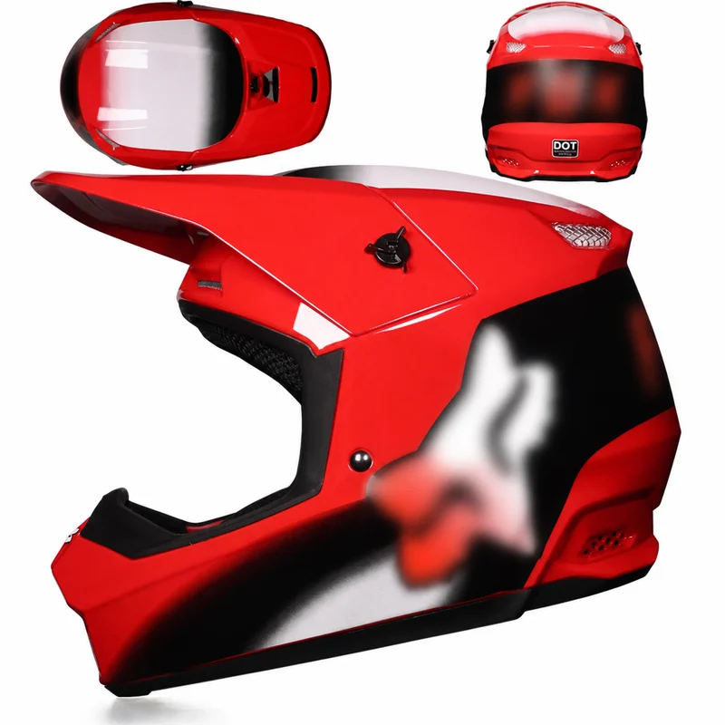 KQD-900 Red Custom Graphic
