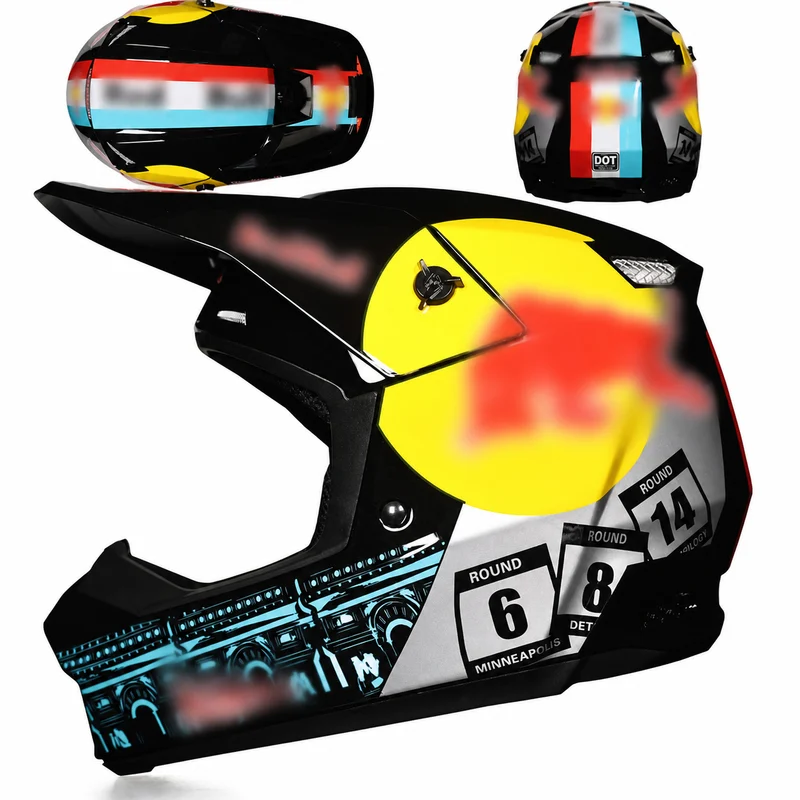 KQD-900 Black Racing Graphic Sample